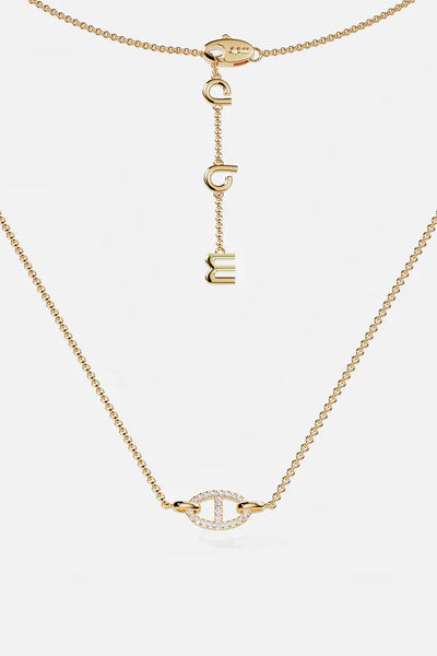 Isla Marina Necklace | Gold